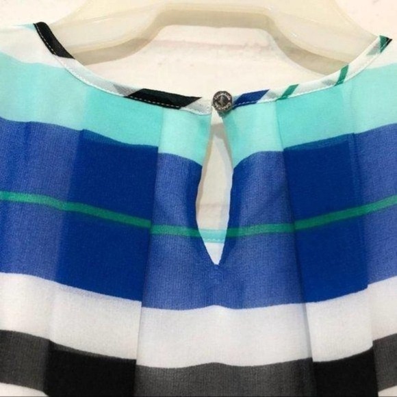 Calvin Klein Dress Striped‎ Size 8 New - Picture 6 of 8